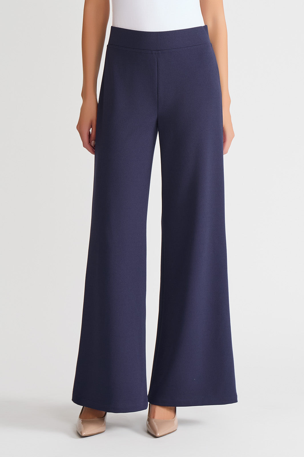 anastasia 50 shades of grey wedding dress Anne Klein Womens Black Wide Leg Pants Plus Size: 24W main image 1