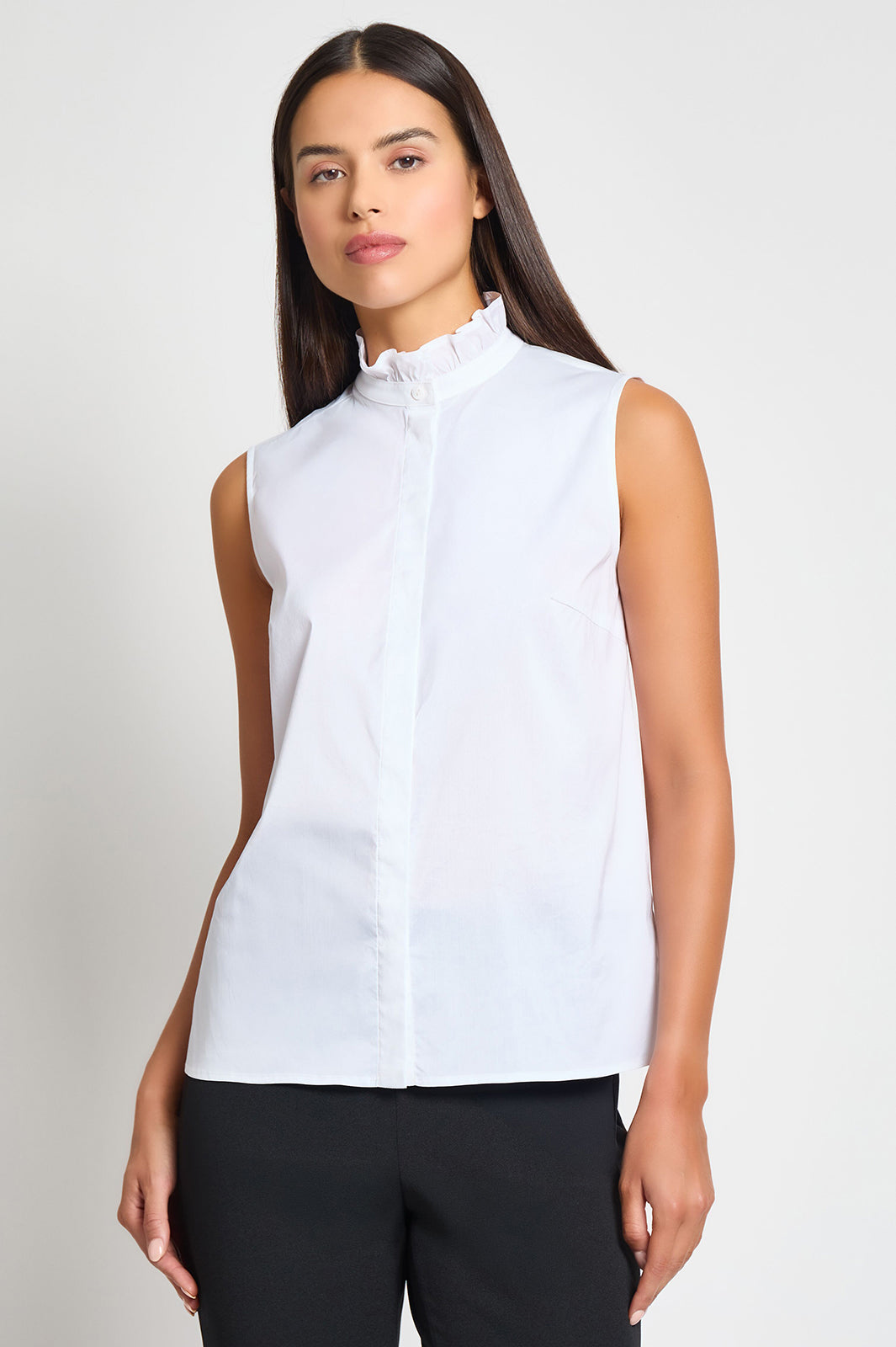 pois one shoulder blouse 【white】 Sサイズ LCW Vision One Shoulder Women's Blouse -S5PC95Z8-KXP - LC