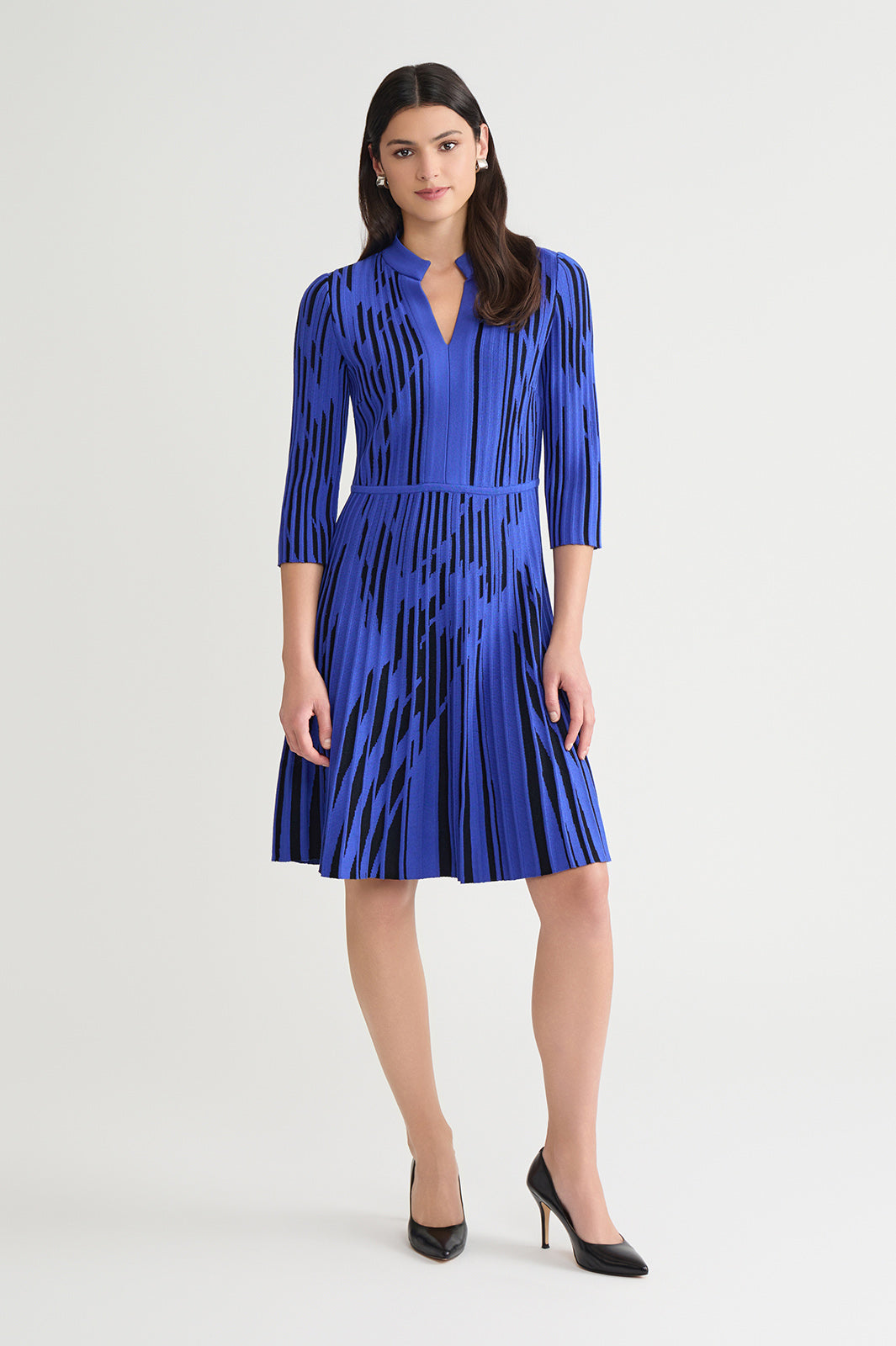 スーツ・フォーマル・ドレス Sommier Mermaid Knit Dress M MUXXN Women's Vintage Retro Knee Length Fitted Bodycon