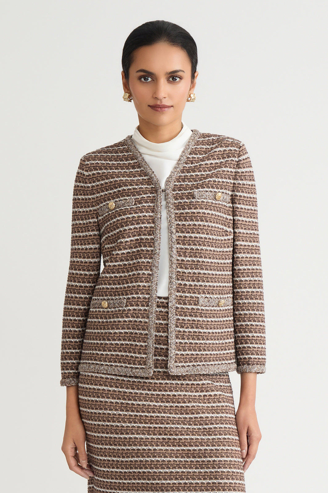 RIM.ARK Basket tweed noble dress ¥46,200 akk06903_blue_xl?pdp.template