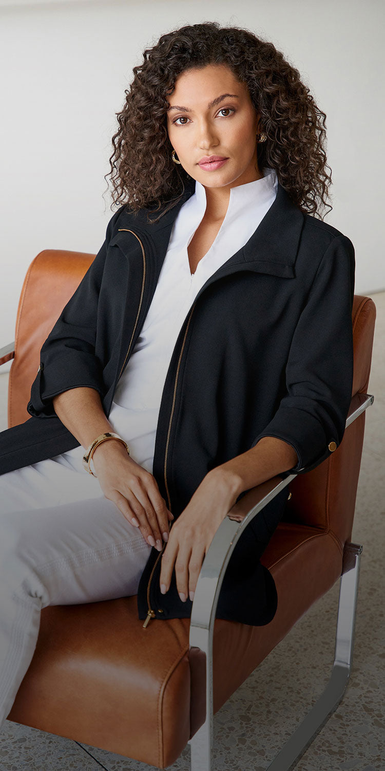 fog linen work ルイーザジャケット　マカダム fog linen work ルイーザジャケット マカダム