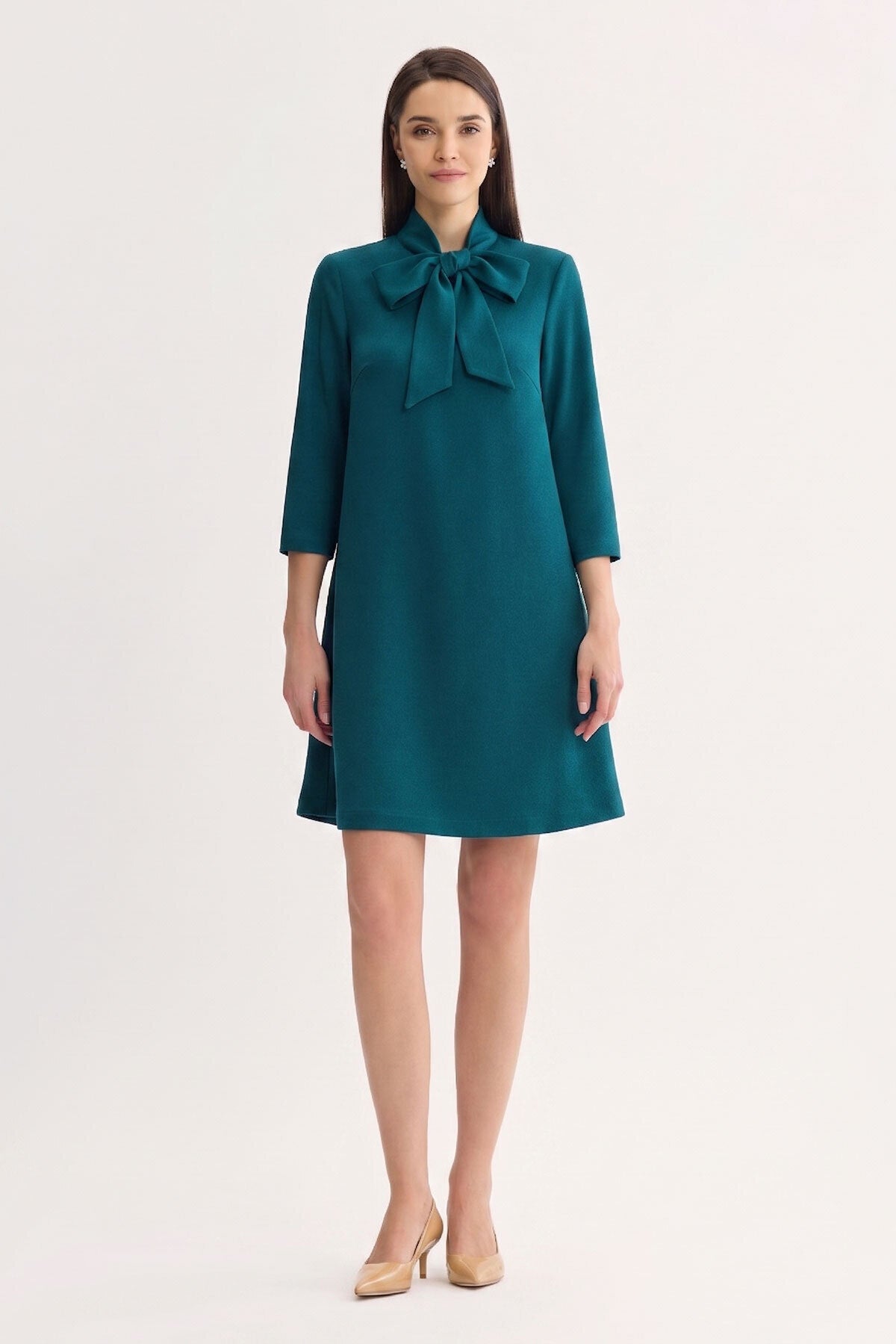 tent style dress Ming Wang Stretch Deco Crepe Tie Neck - Deep Teal Größe:54CM(173-180cm) wintersale-20 and instructions for (3) BMC TEAMMACHINE SLR ONE