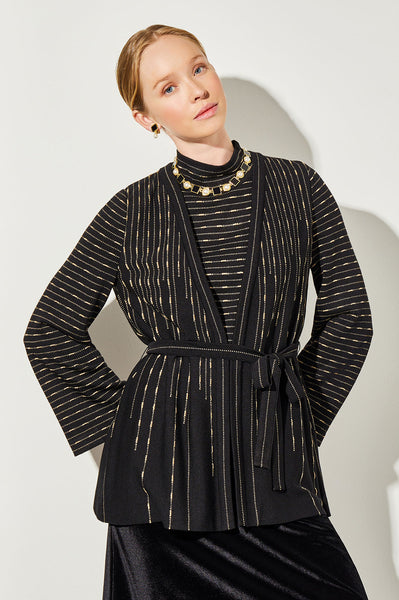 MELT THE LADY string jacket black
