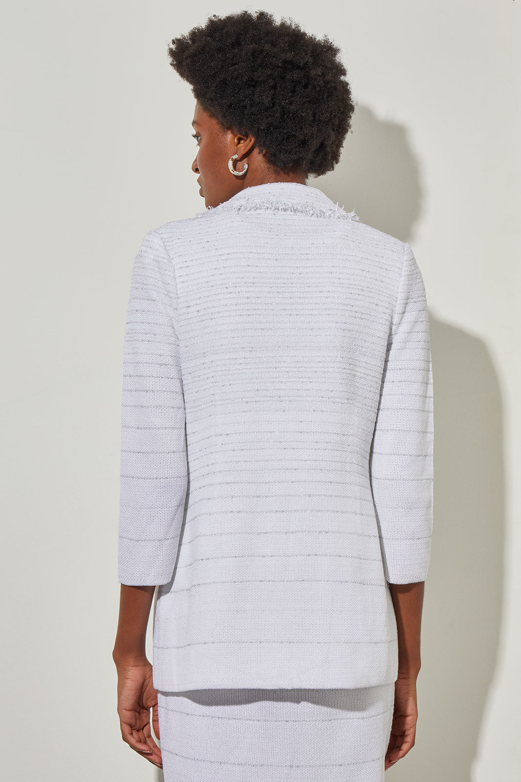 Amazon.com: Line & Dot Women's Melody Jacket, Ivory, Off