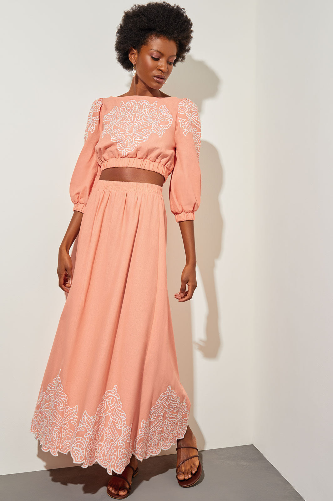 ribbon volume flare skirt（3color） | épine