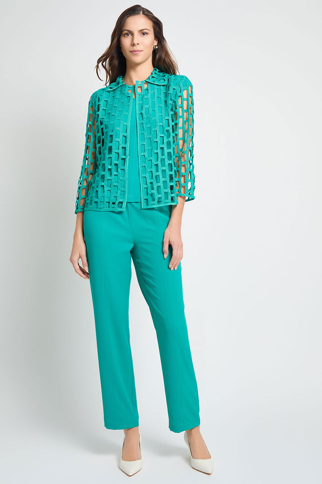 Heritage Fit Cage Woven Shirt Collar Jacket | Ming Wang