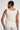 Stretch Deco Crepe Scoop Neck Tank