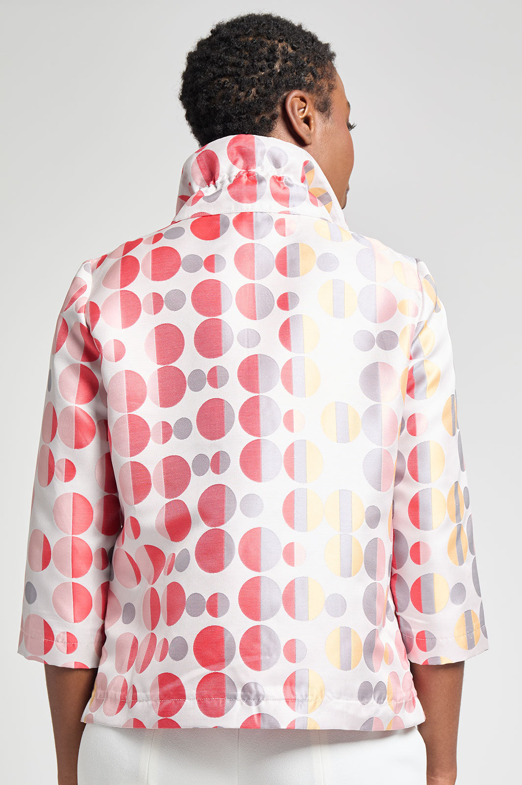 Unisex Marigold Floral Quilted Jacket | Over The Moon