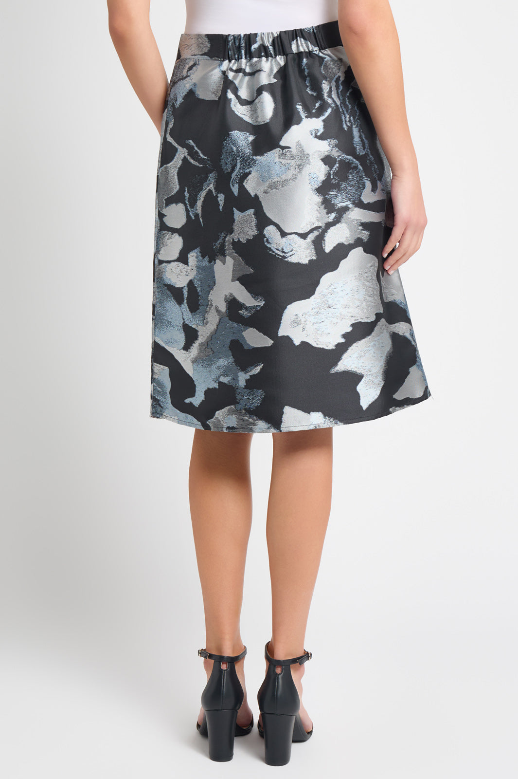 【typeservice】24fw Mixed Volume Skirt PRINTED LAYERED MIDI SKIRT - Multicoloured | ZARA United Kingdom
