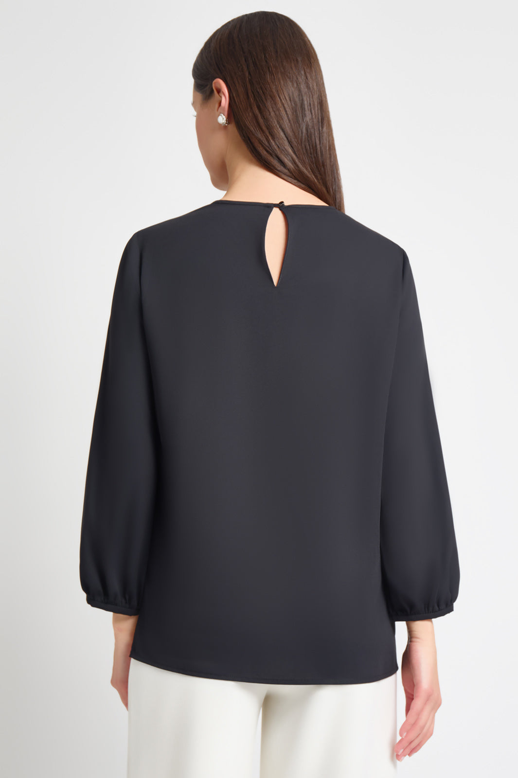 Short Sleeve Animal Print Turtleneck Tunic | Ming Wang