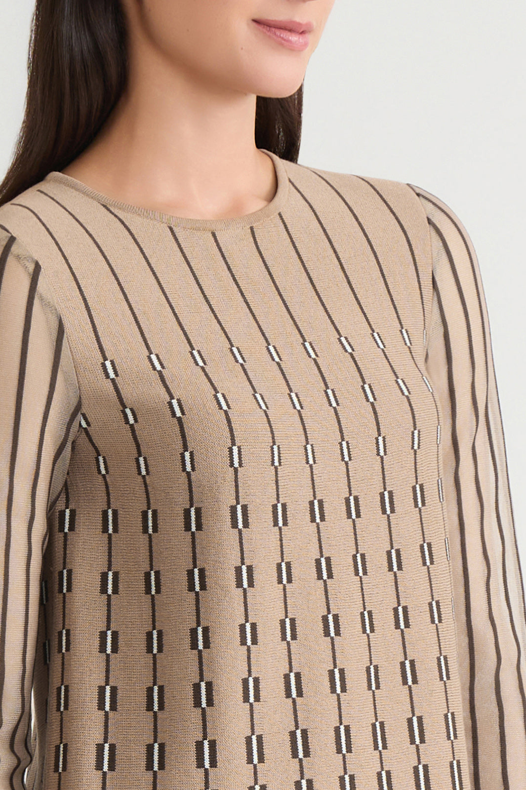 【新品・未使用】ANDMARY Willon line tops ANDMARY】Willow line tops