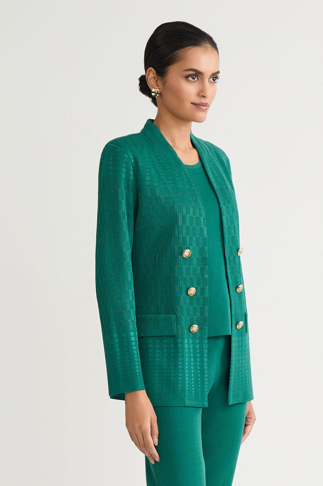 ジャケット・アウター Switching spangle tailored jacket PYJTRL Men Stylish Two Color Conversion Shiny Sequins Blazer