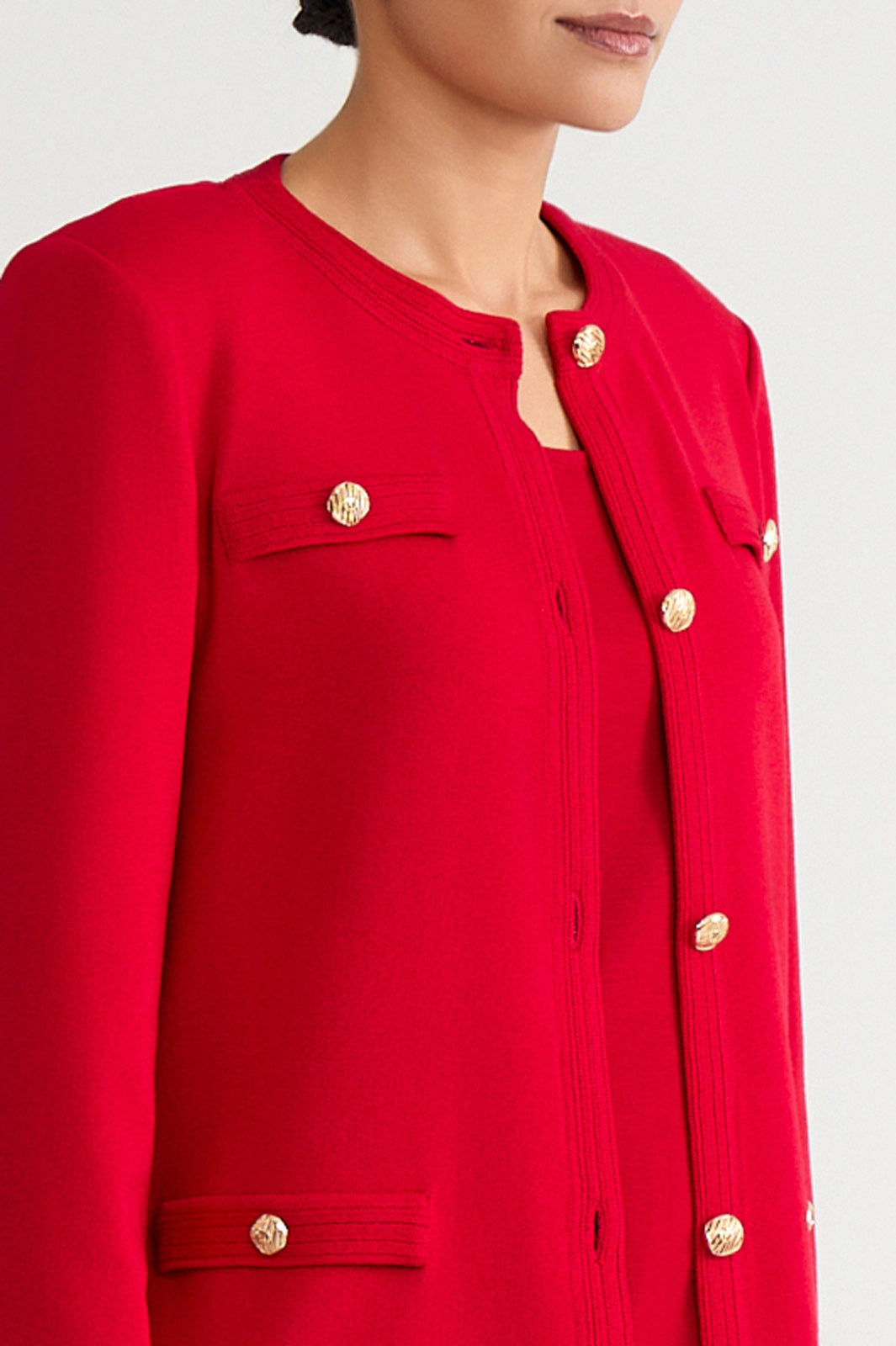 Heritage Soft Knit Cardigan Jacket | Ming Wang