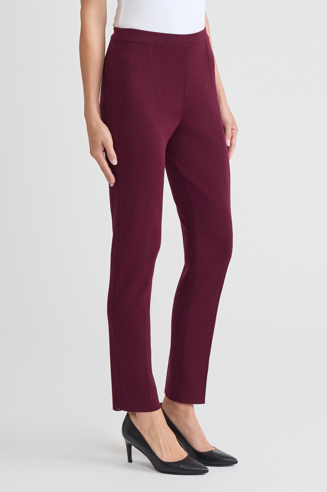 Straight-Leg Knit Pants | Ming Wang