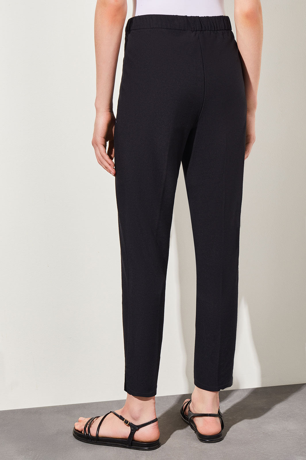 【magine】STRETCH NYLON TAPERED PANTS Jones New York Bi-Stretch Tapered Straight Leg Woven Pants