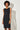 Petite Crew Neck Tank Knit Dress, Black