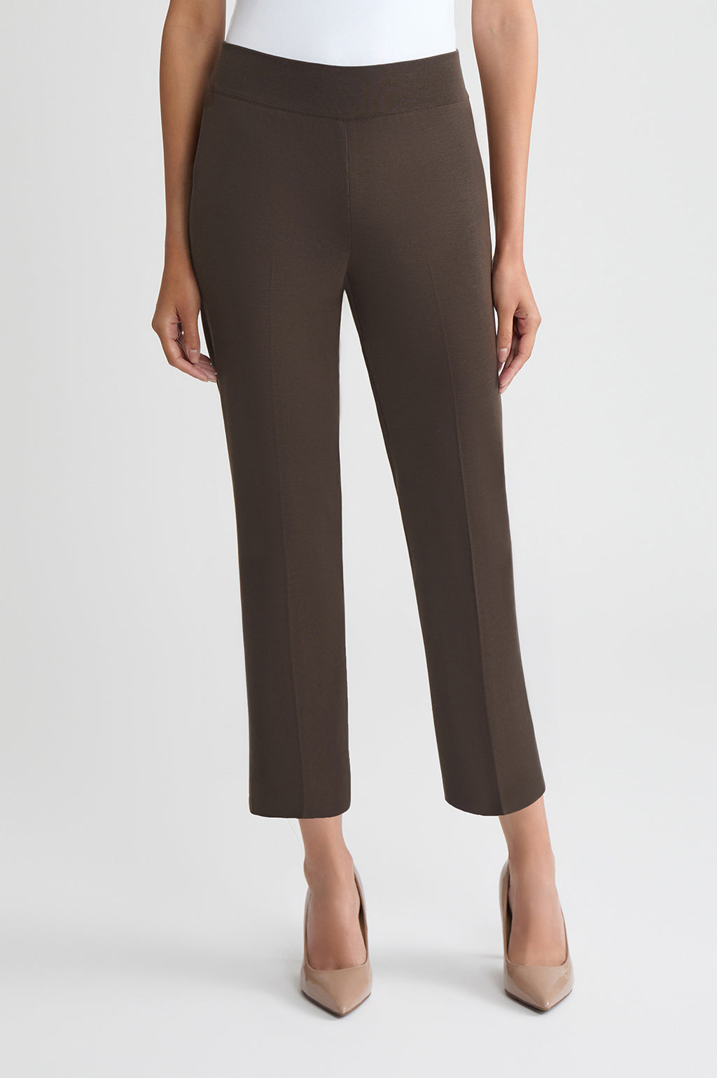 ウェア ANKLE CUT JERSEY PANTS Knit Classic Cut Ankle Pants | Ming Wang