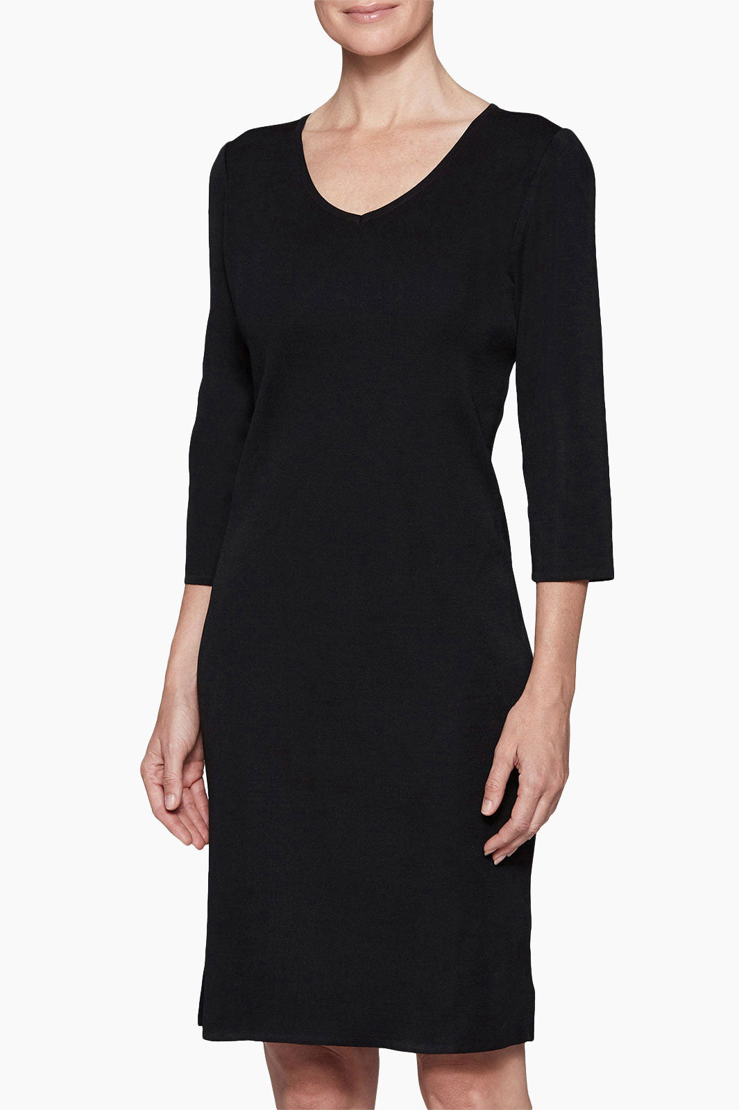 black dress 3 4 sleeve v neck / 0X data--size:9 Size:5/6 SHIPMENT The shipment terms LAGSHIAN Women's Off Shoulder