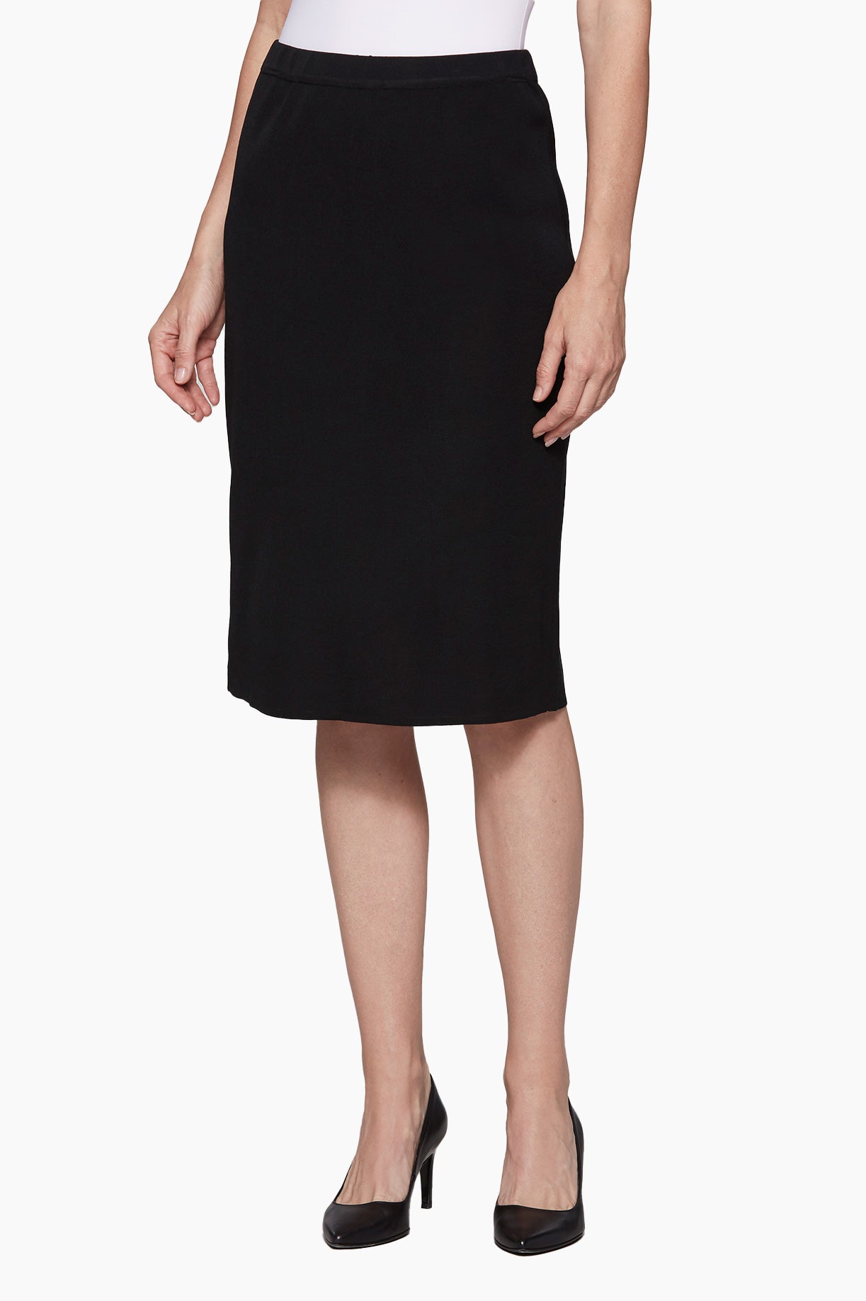 ｋｎｅｅ　ｌｅｎｇｔｈ　ｃｕｒｖｅ　ｓｋｉｒｔ（４７０ＨＳ８８１－０４００） knee length curve skirt（470HS881